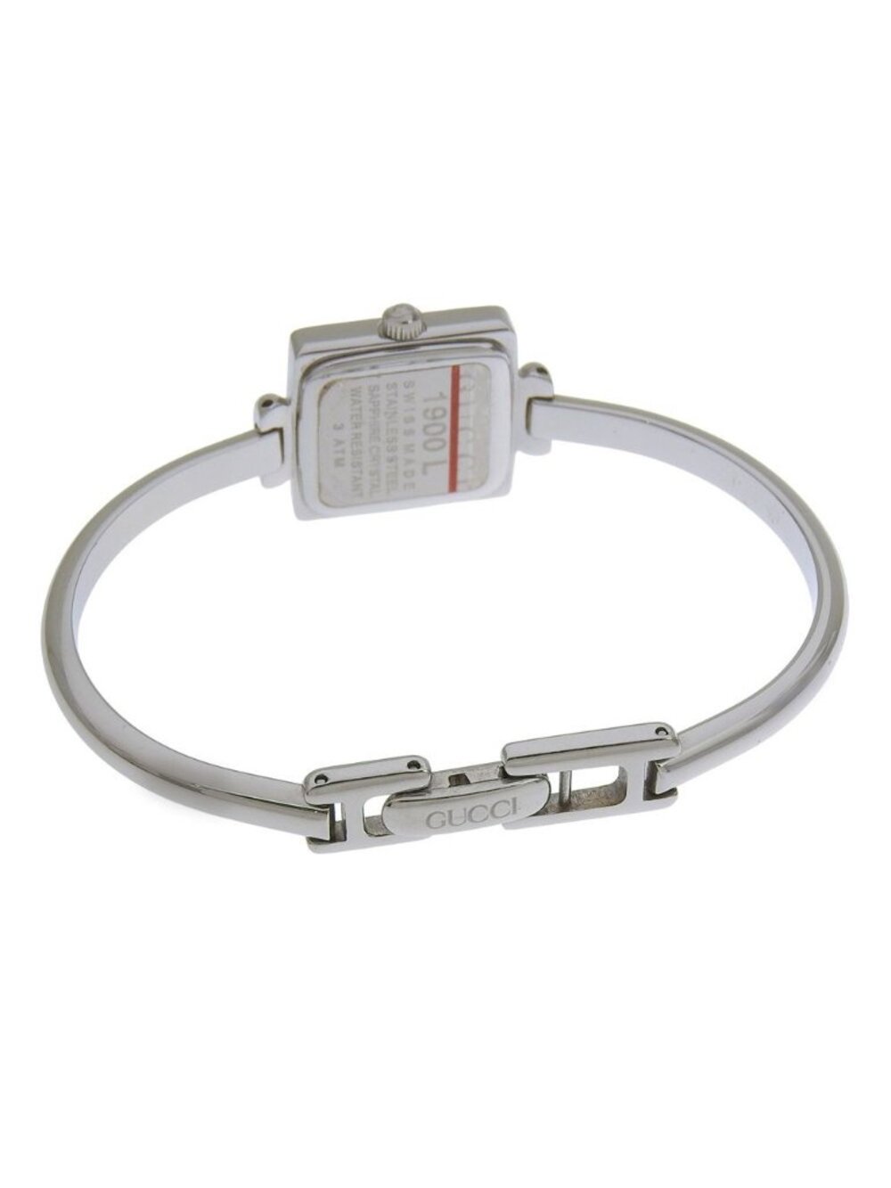 Gucci Stainless Steel Quartz Analog Display Black Dial Watch - Picture 5 of 8